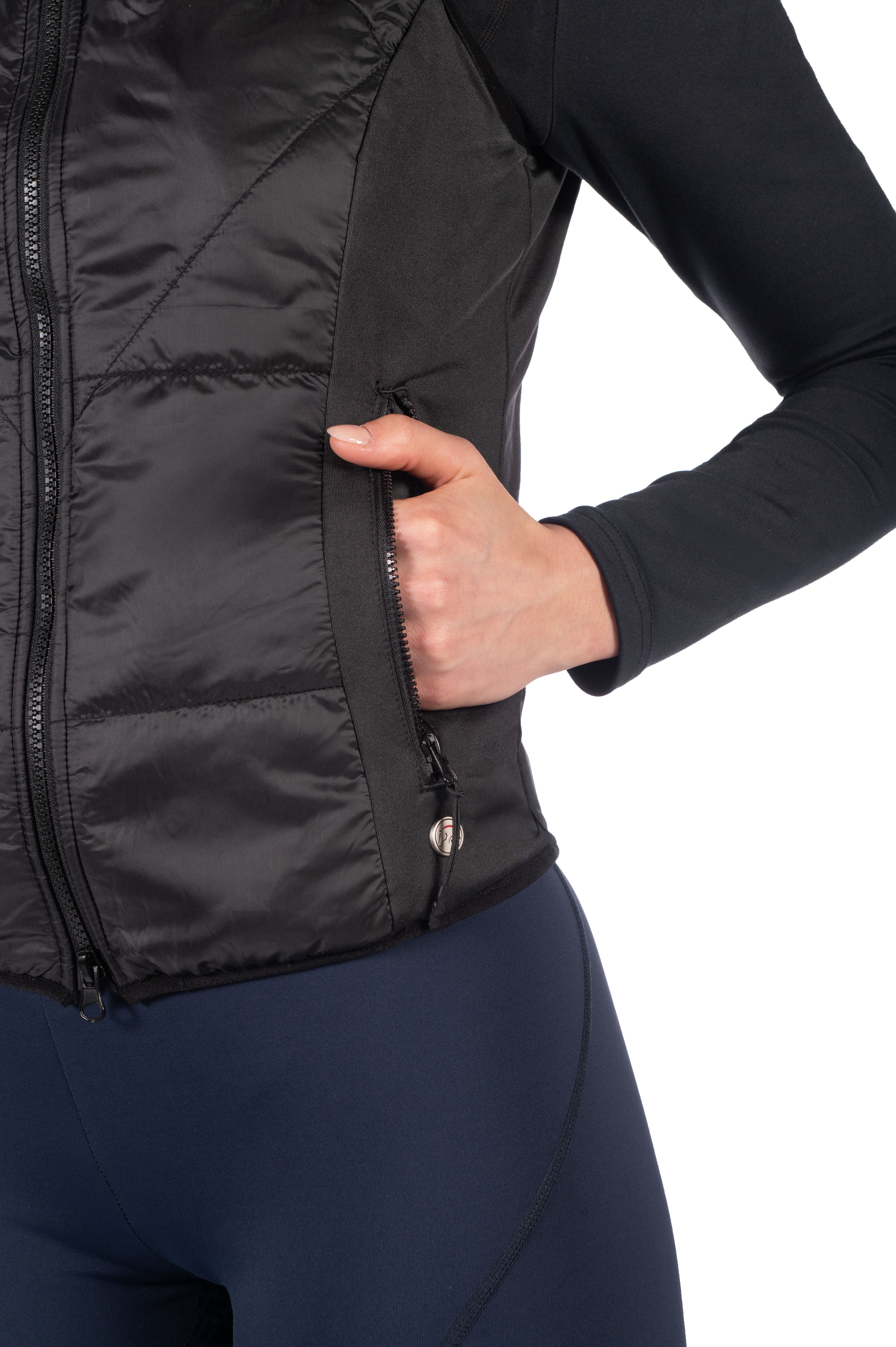 HKM Verwarmde Bodywarmer Slimline Style
