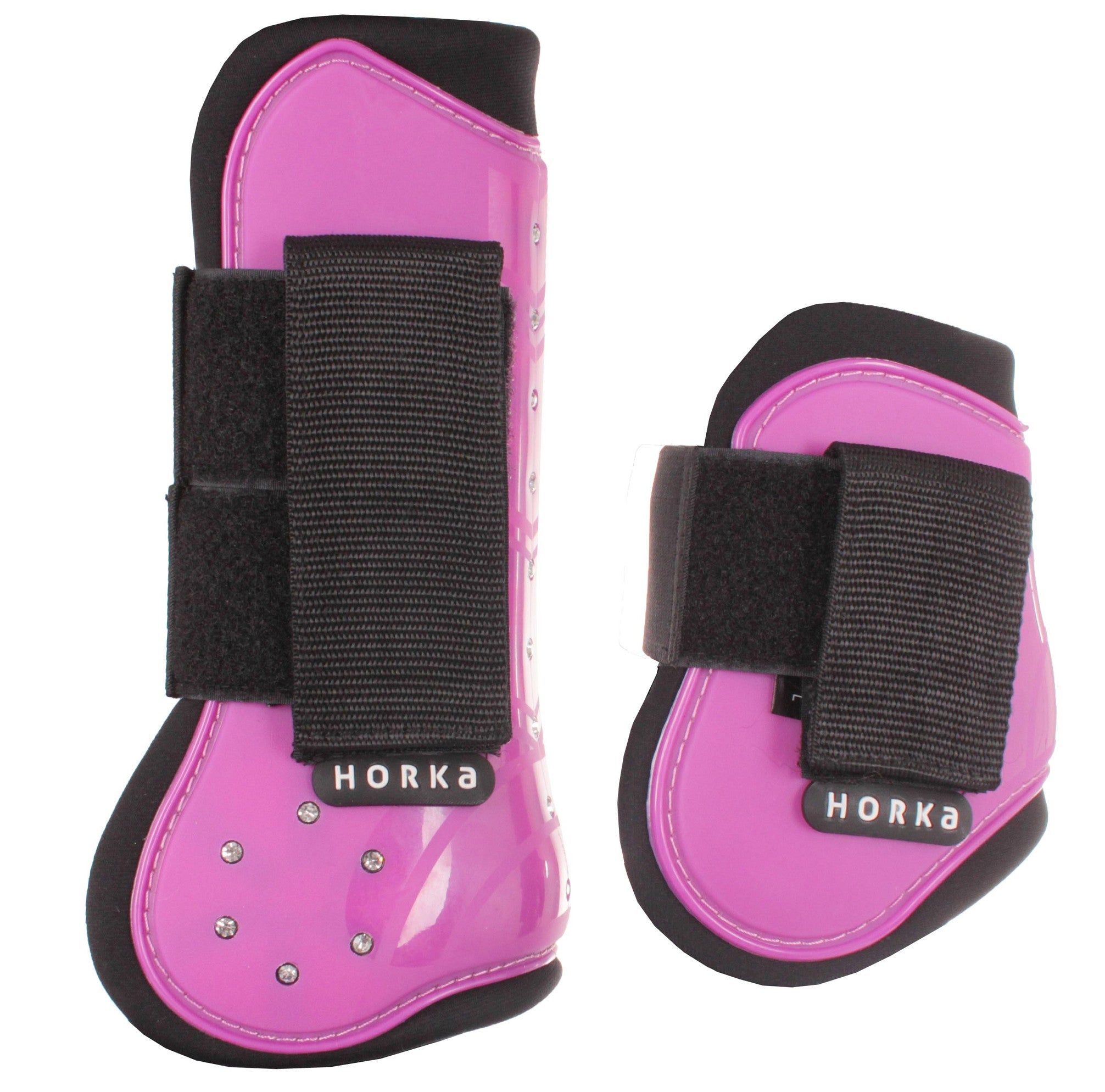 Horka Pees en kogelbeschermer set strass