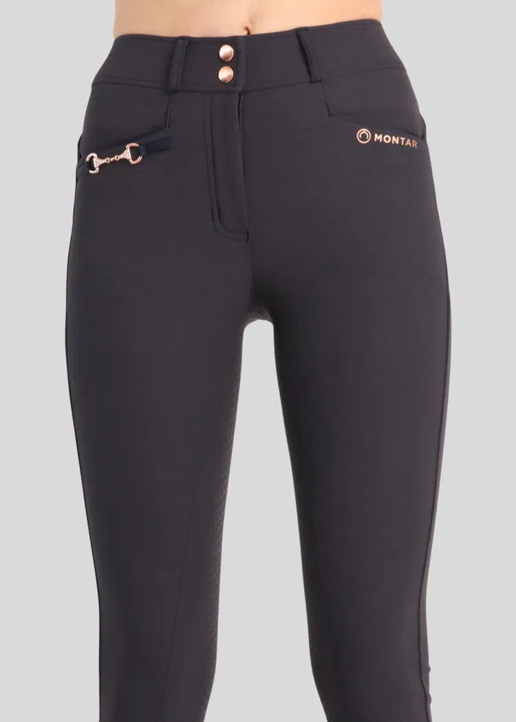 Montar Rijbroek Molly High waste Full grip