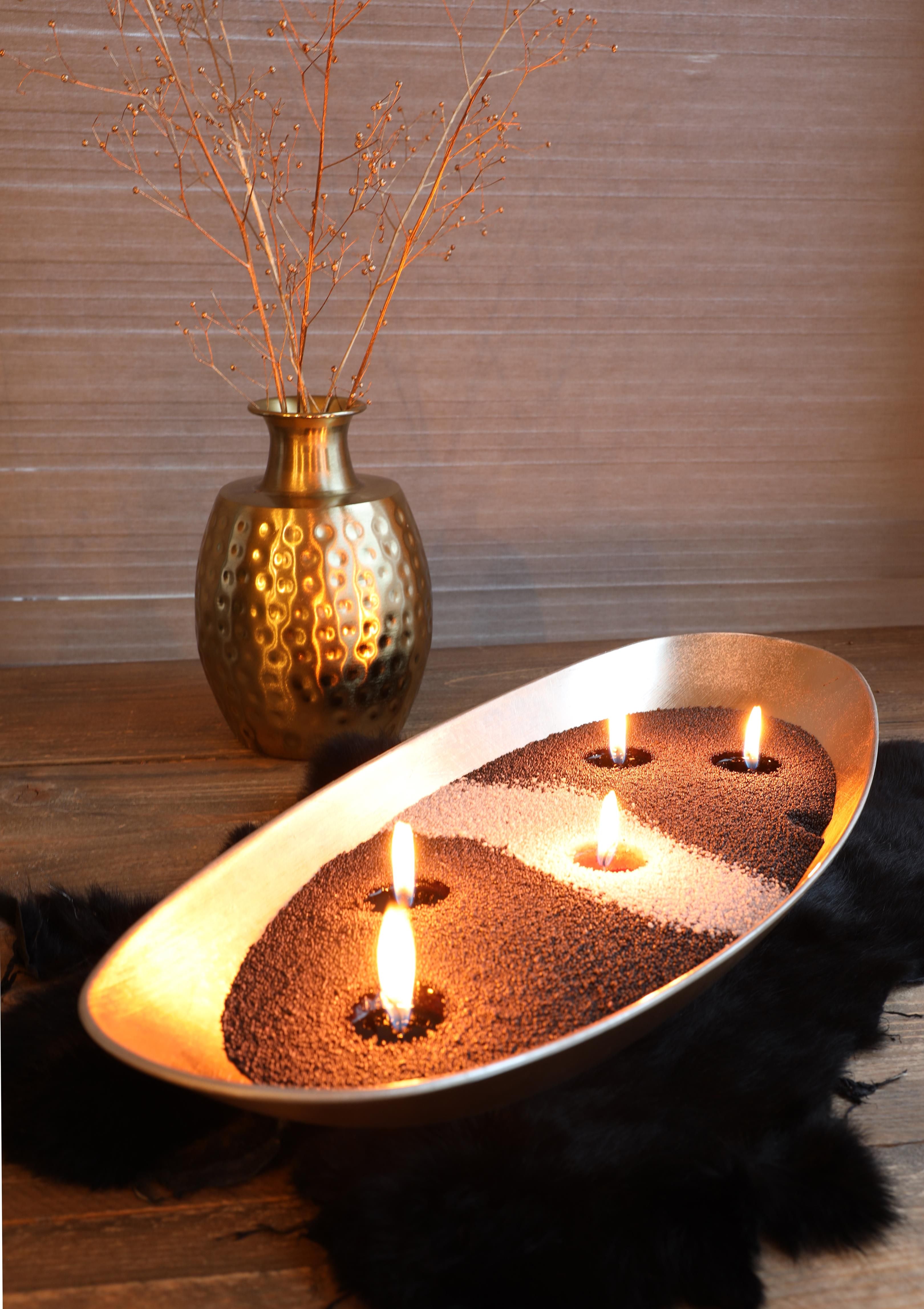 Burned Sand Scented 400gram Kraft Bag