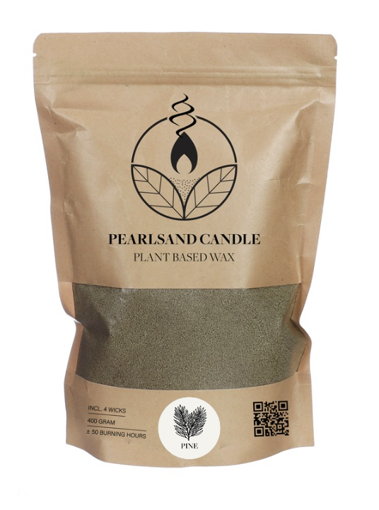 Burned Sand Scented 400gram Kraft Bag