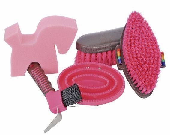 HKM Rugzak met poetsspullen 5-delig