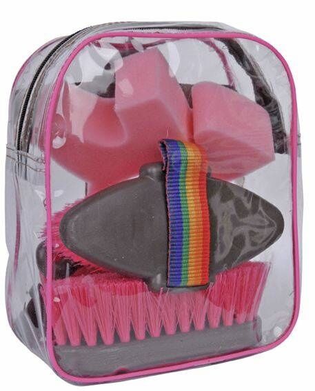 HKM Rugzak met poetsspullen 5-delig