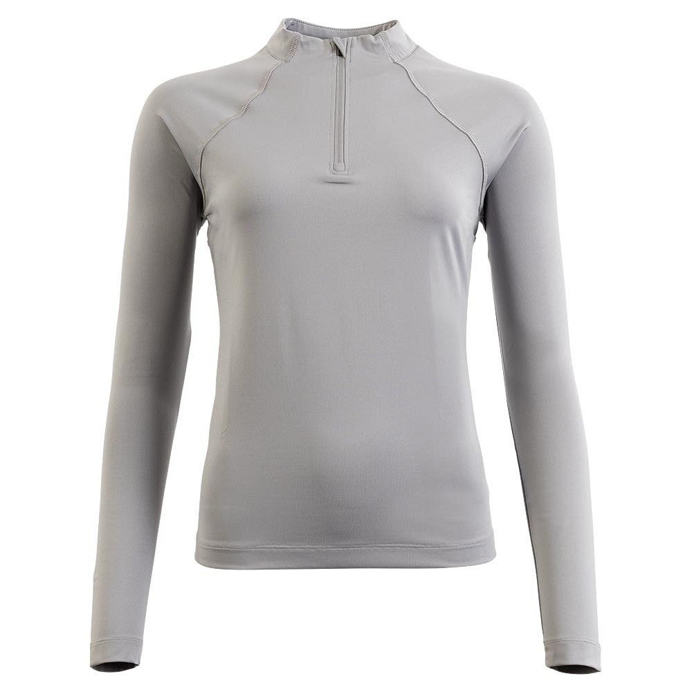 BR CLX long-sleeve zip-up shirt dames