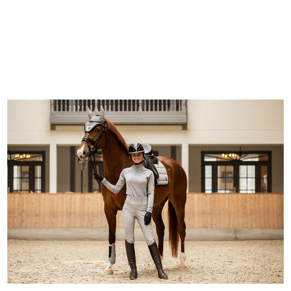 BR CLX long-sleeve zip-up shirt dames