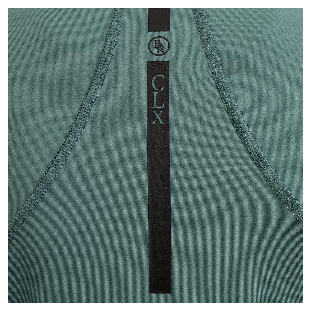 BR CLX long-sleeve zip-up shirt dames