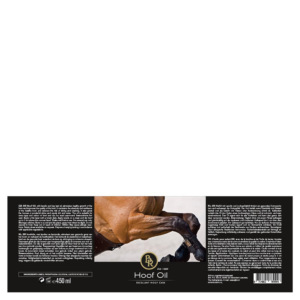 BR hoefolie met kwast 450 ml