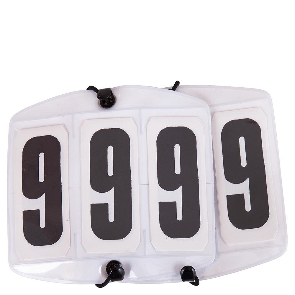 BR Vierkant PVC Startnummer 3-Cijferig