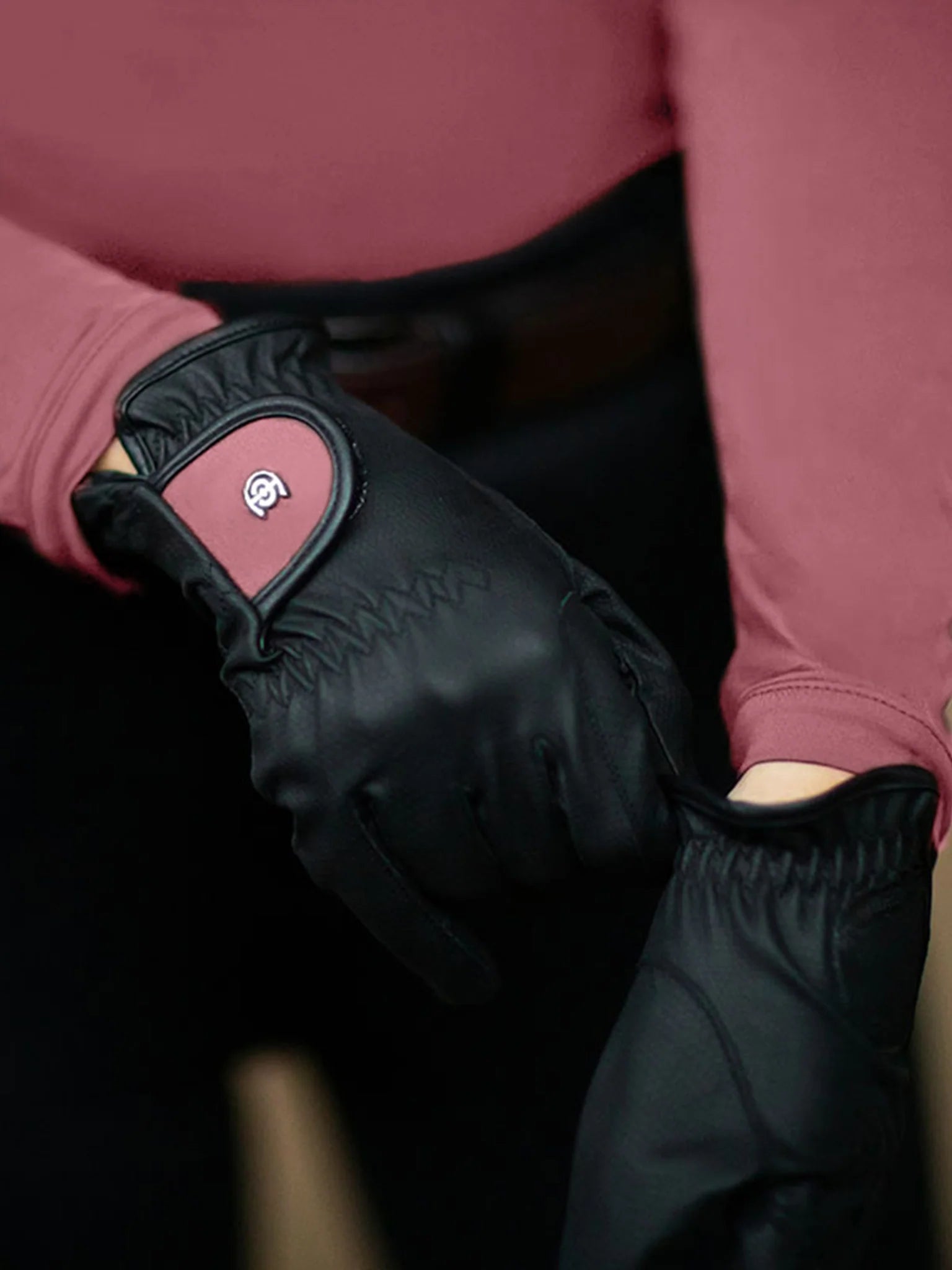 Equestrian Stockholm Rijhandschoenen Amber Rose RIDE AGAINST CANCER!