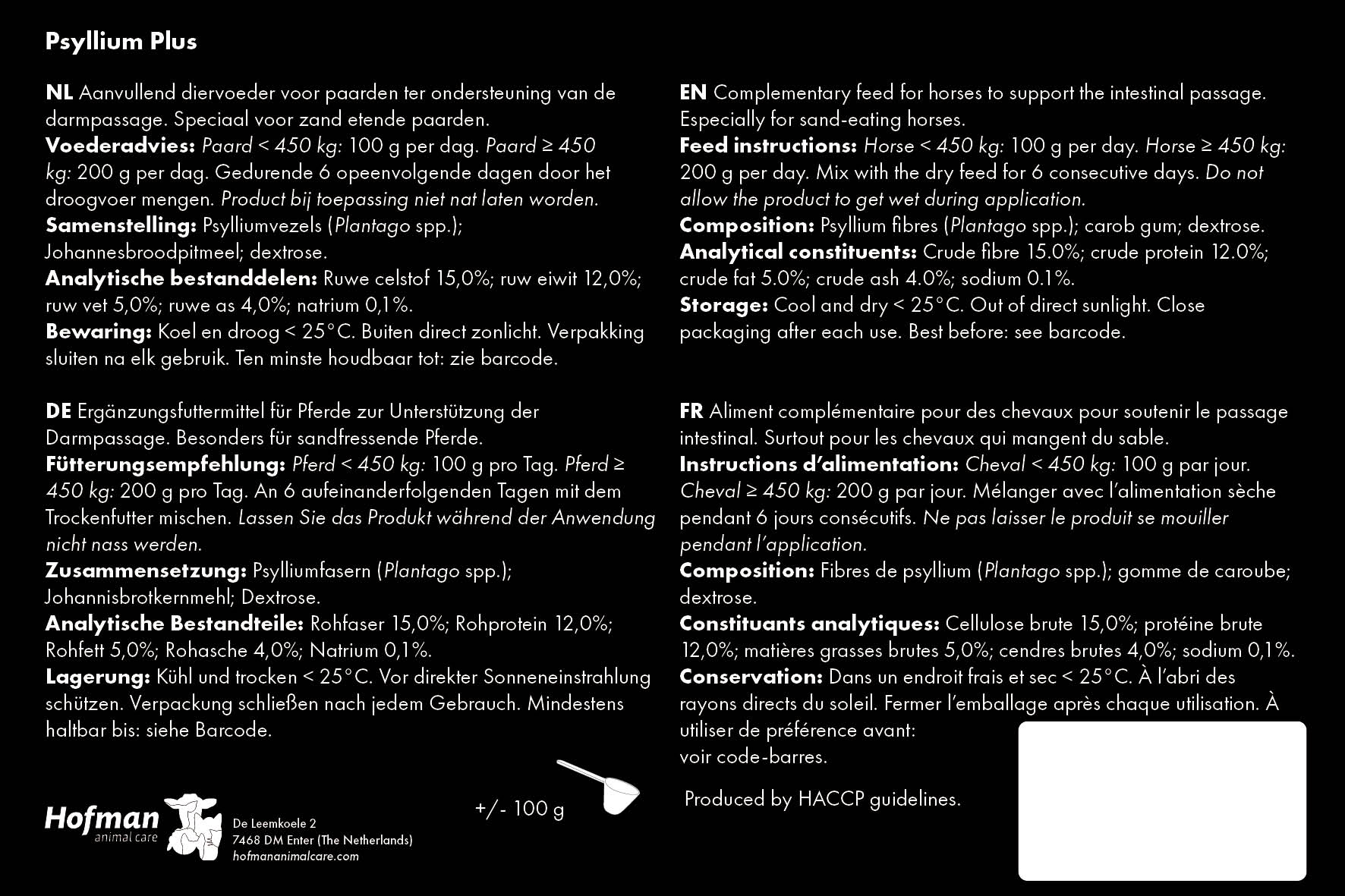 Excellent Horse Psyllium Plus