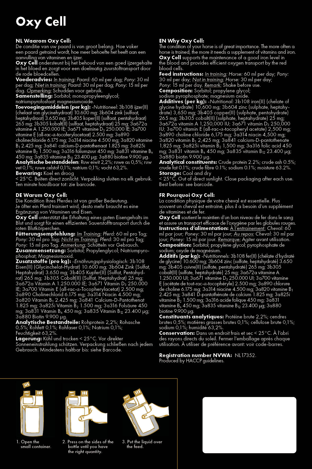 Excellent Horse Oxy Cell