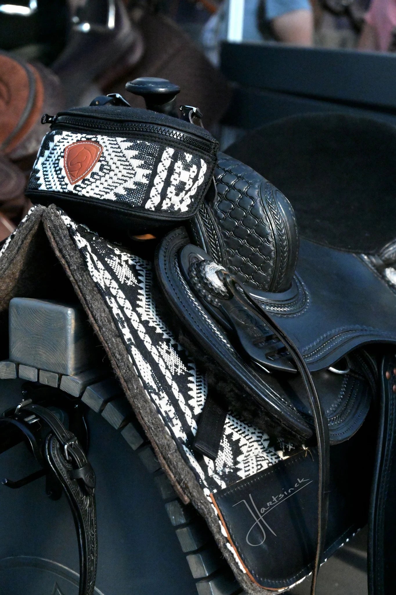 Kleine zadeltas Brightstar voor pommel of fork