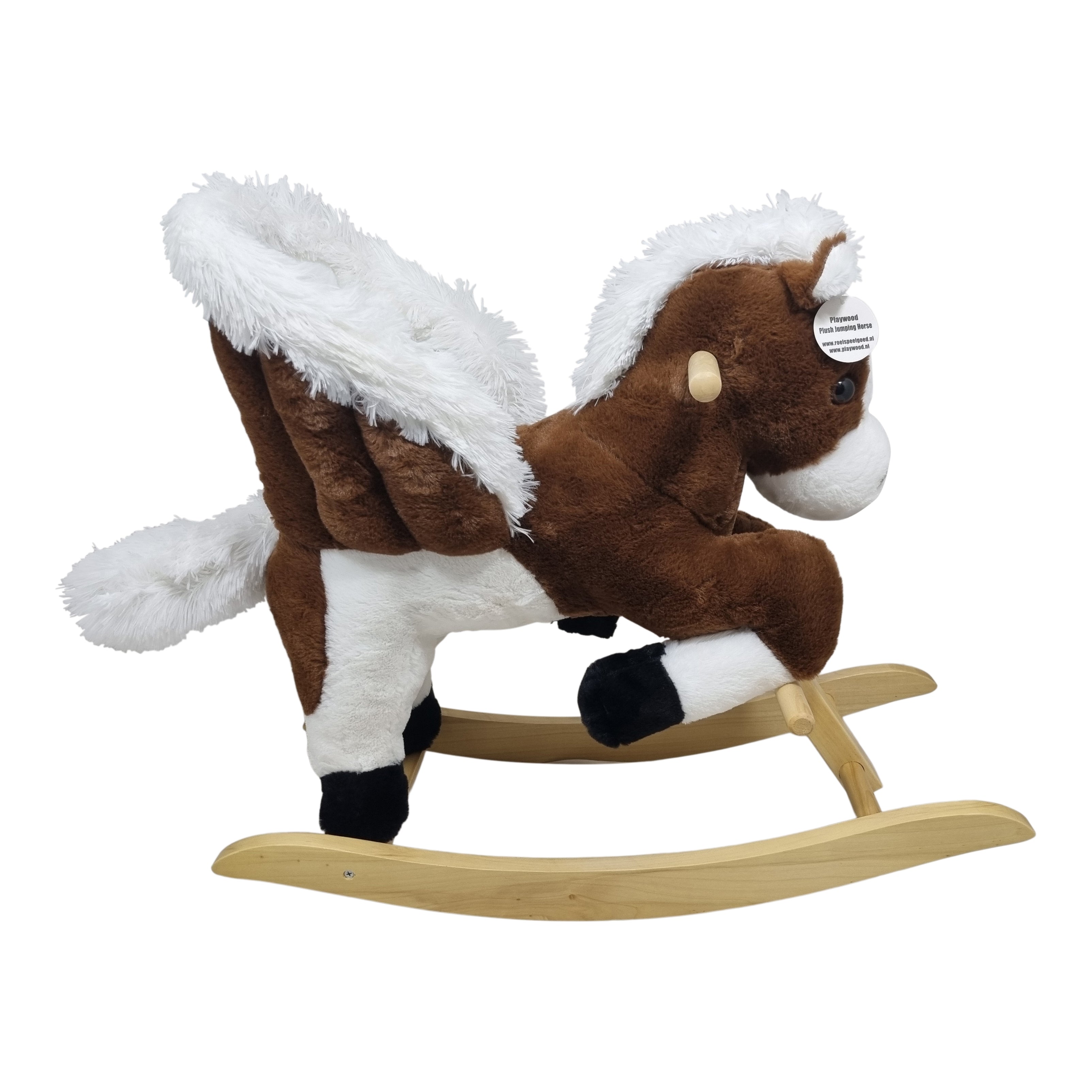 PlayWood Steigerend Hobbelpaard