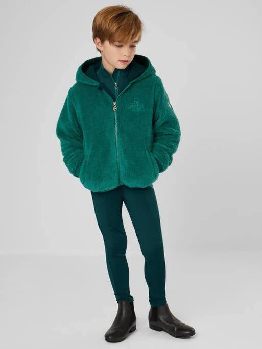 Lemieux Mini Teagan Fleece vest Evergreen
