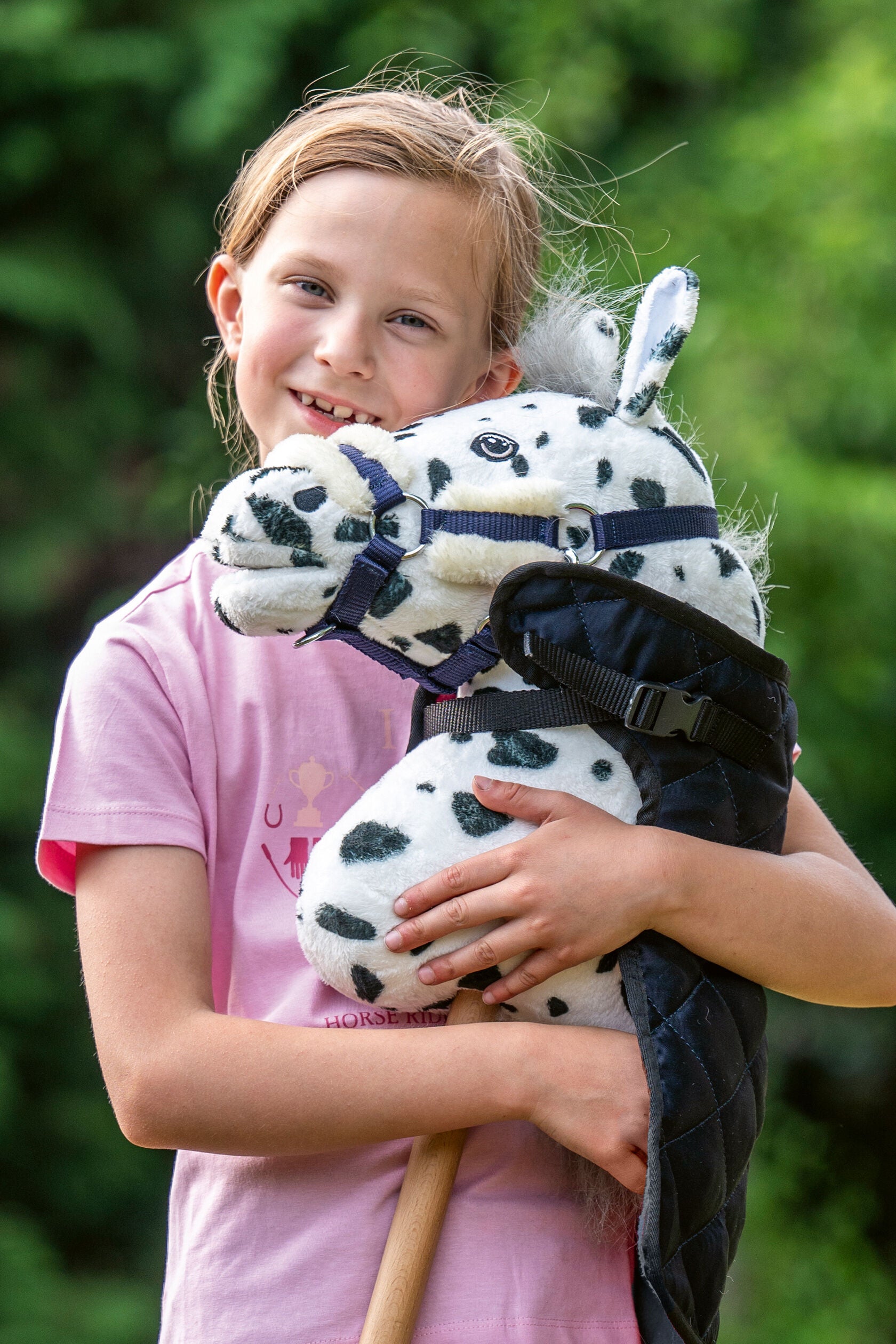 Halster met bont en touw Hobby Horse