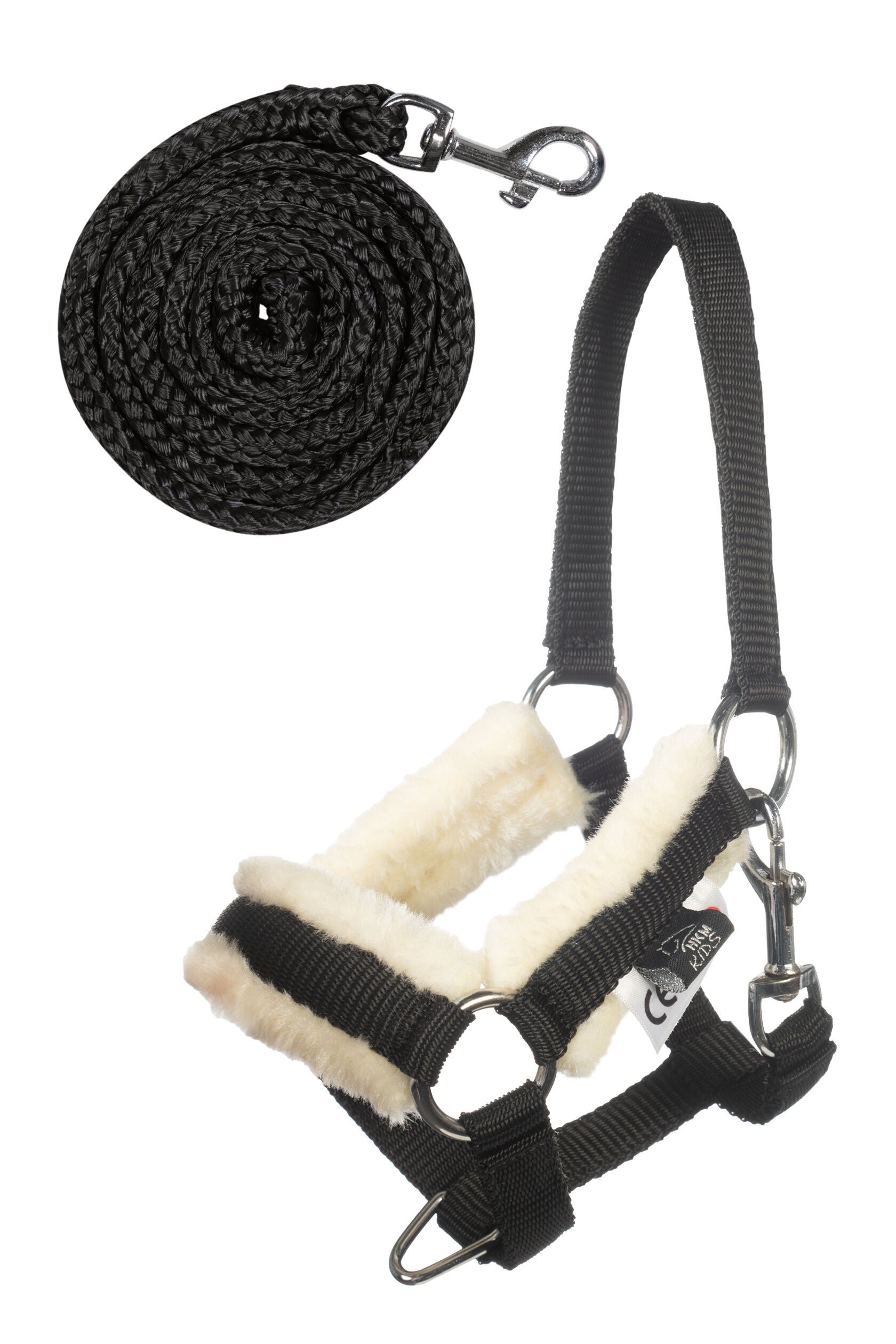 Halster met bont en touw Hobby Horse
