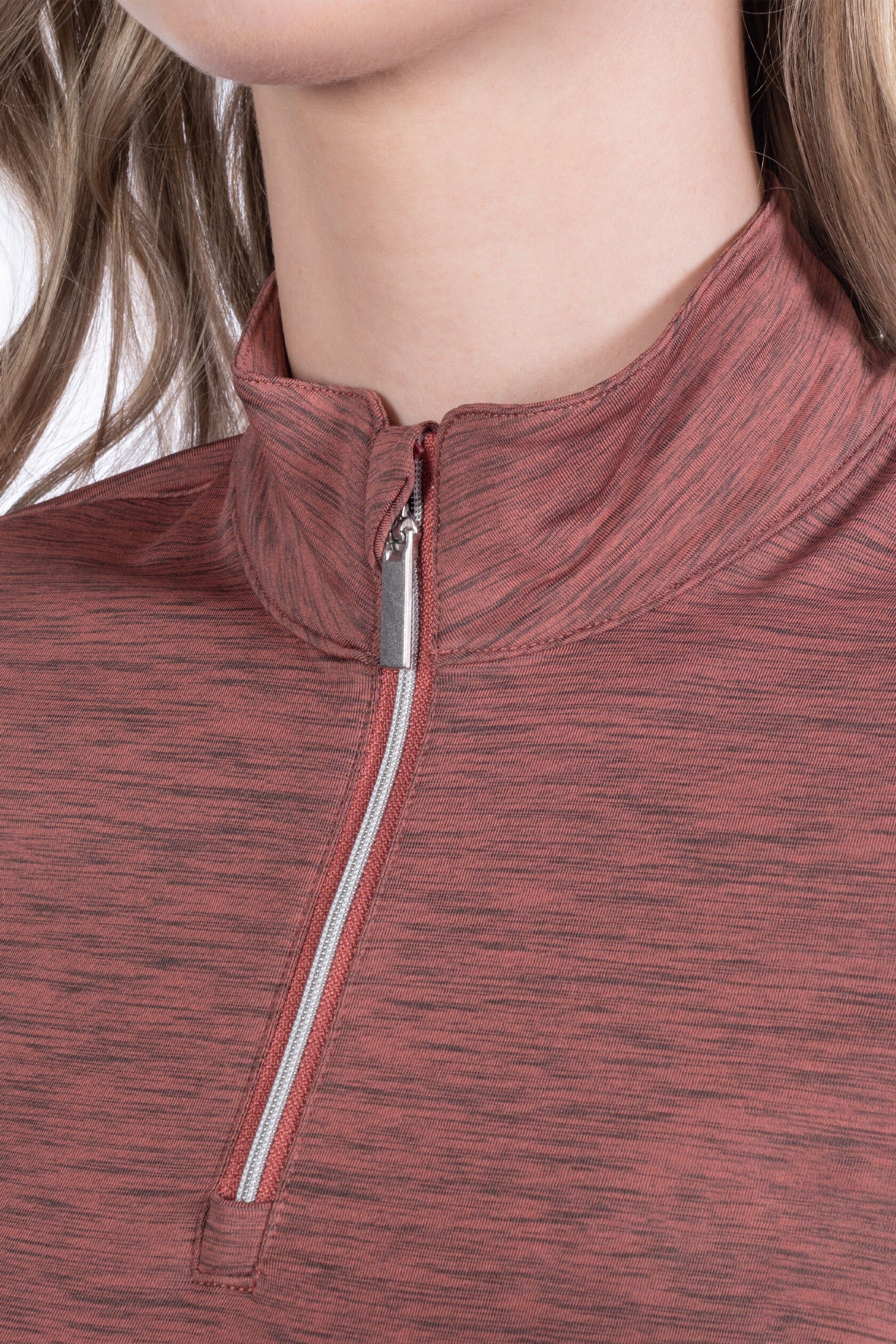 HKM Functional Shirt RoseWood Melange