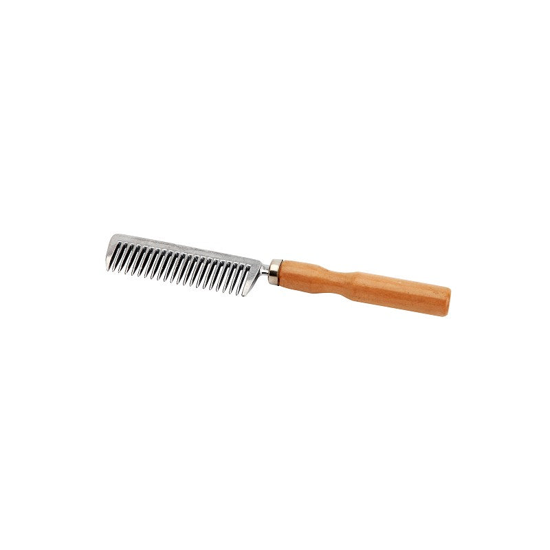 Manen trekkam met houten handvat