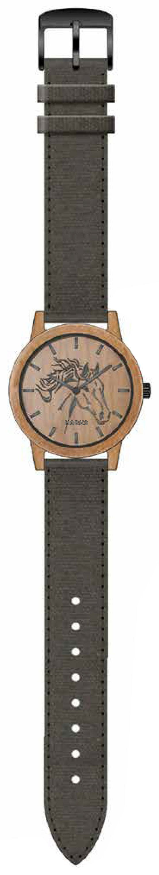 Horloge Wood