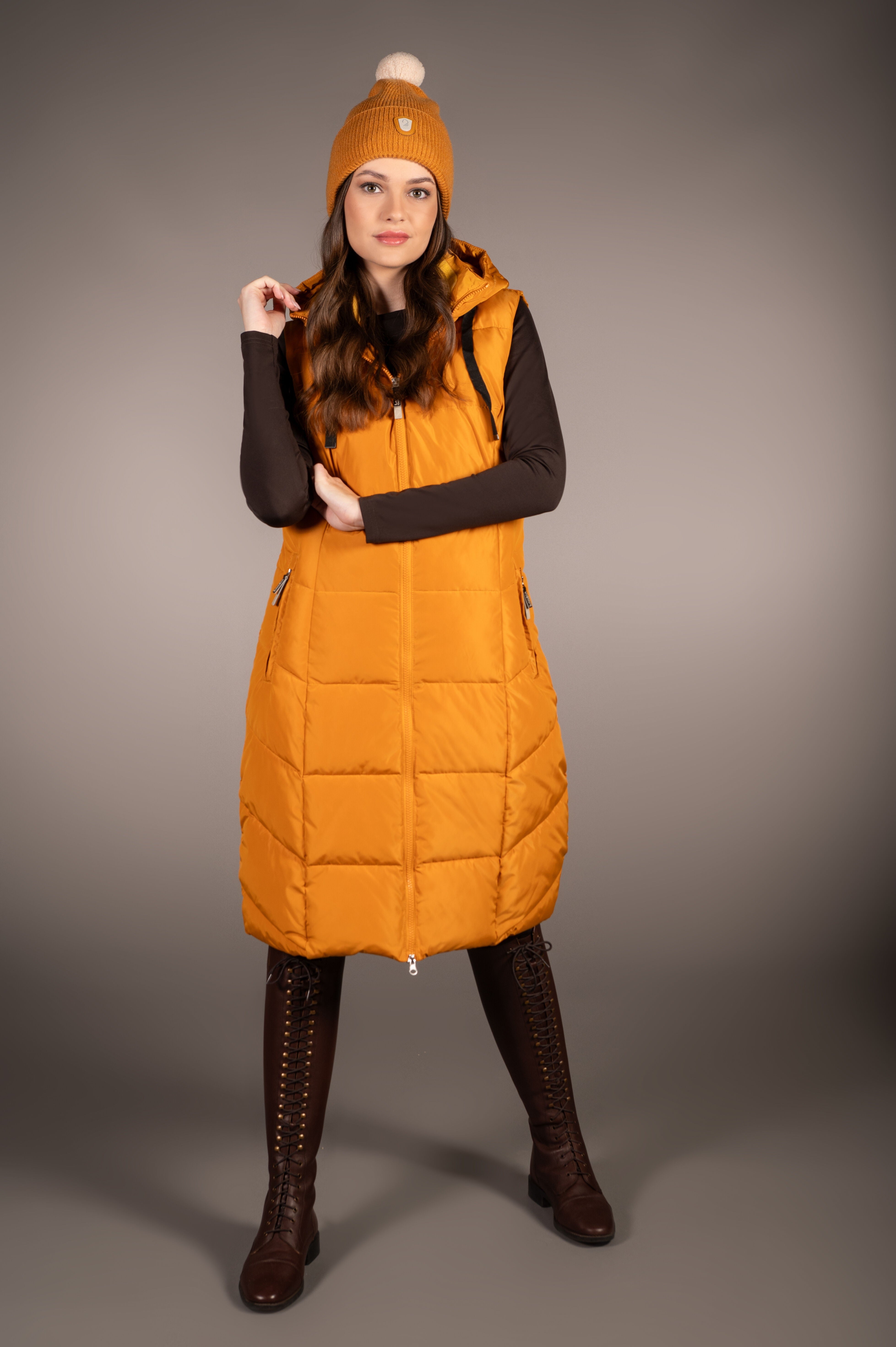 HKM Laura Garelli Lange Bodywarmer Arezzo AW'25