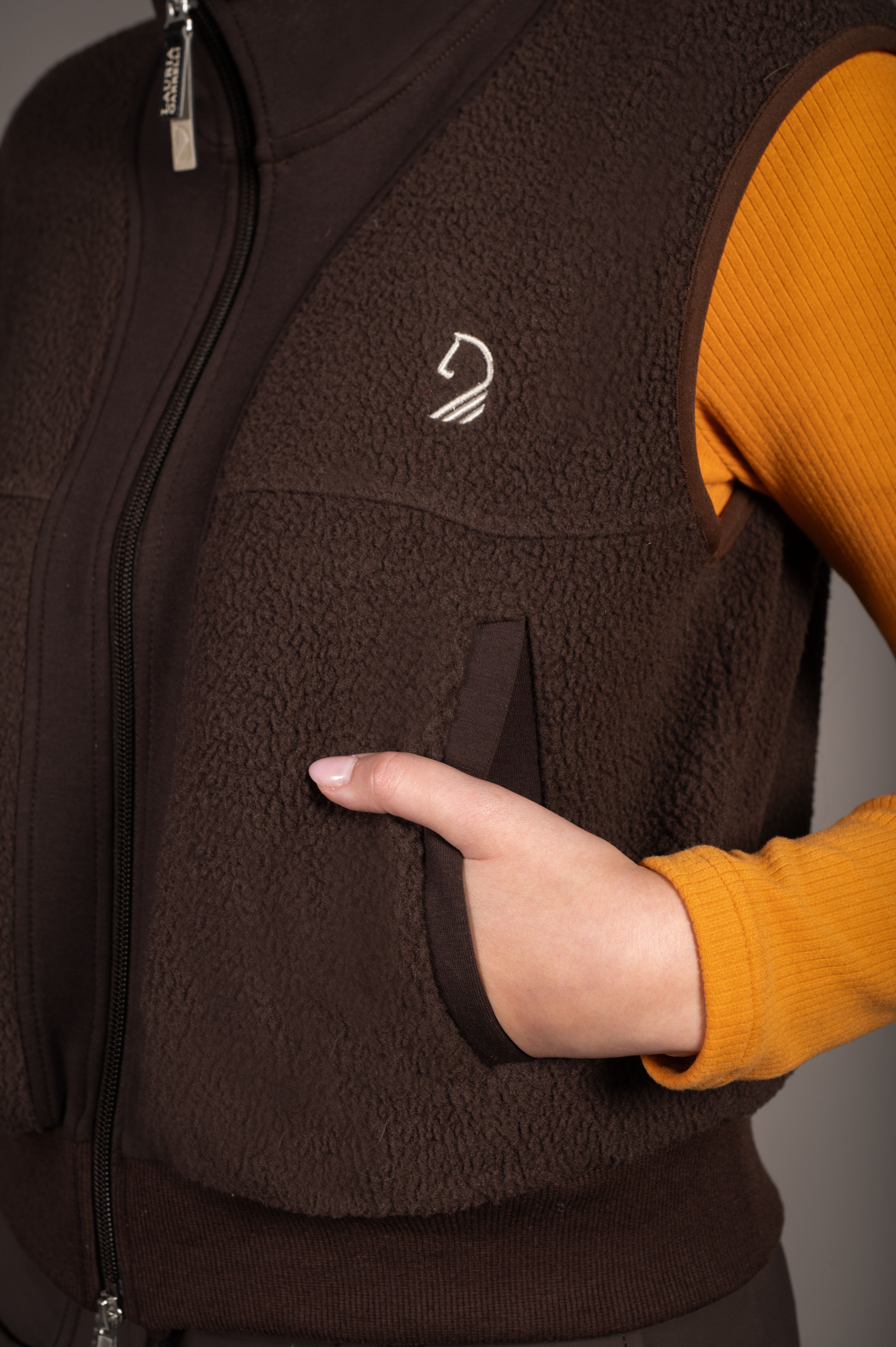 HKM Laura Garelli Teddy Vest Arezzo AW'25