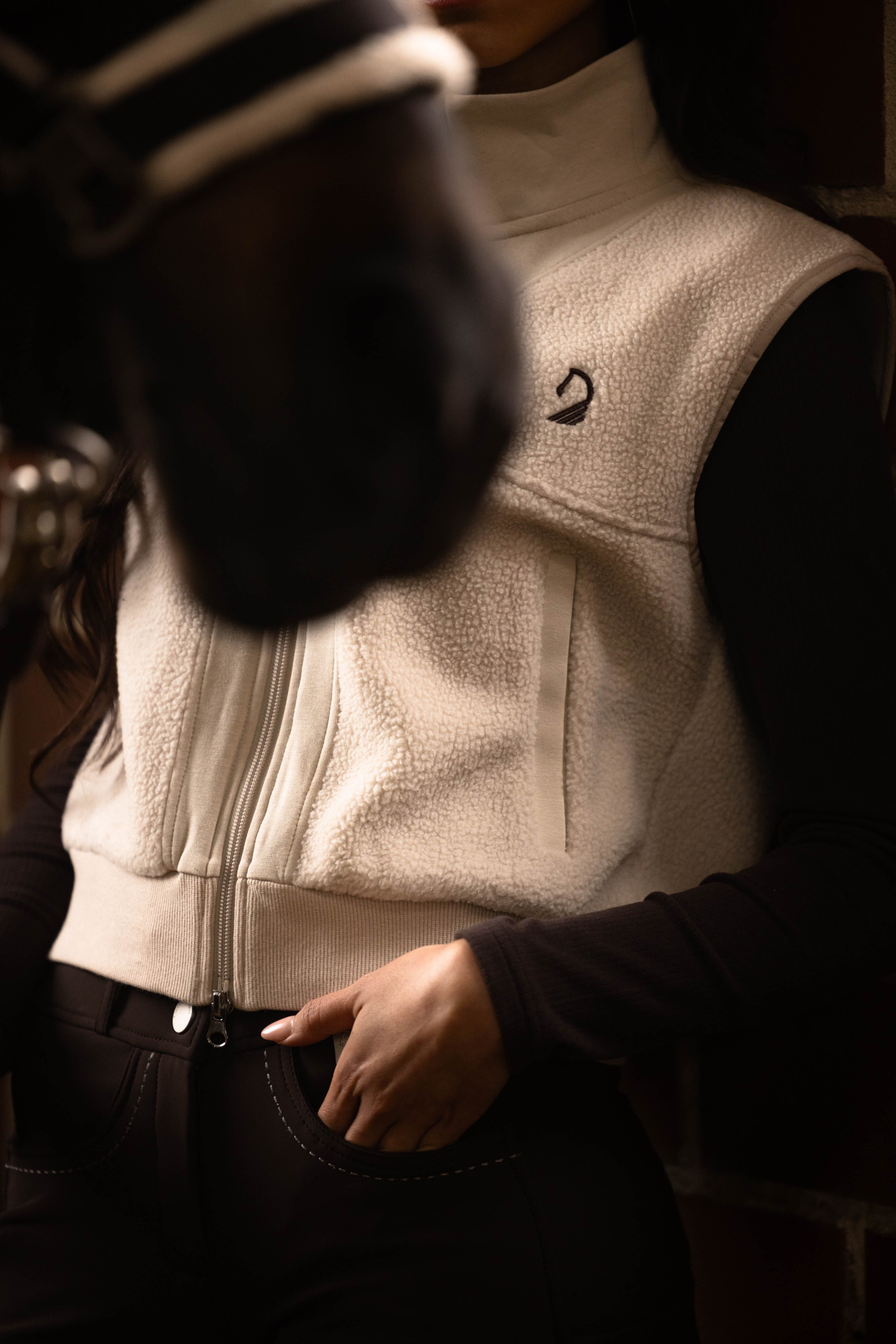 HKM Laura Garelli Teddy Vest Arezzo AW'25