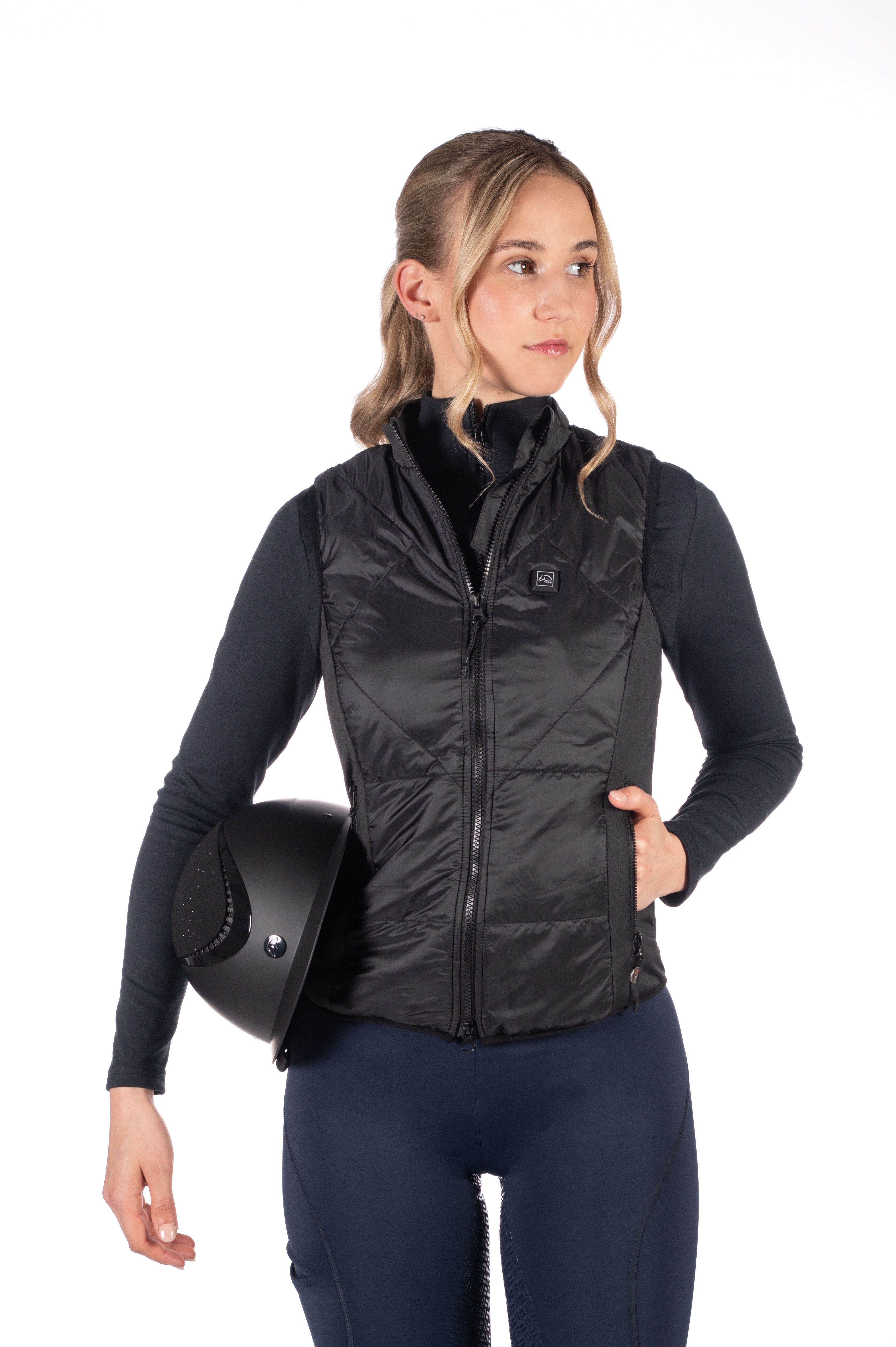 HKM Verwarmde Bodywarmer Slimline Style