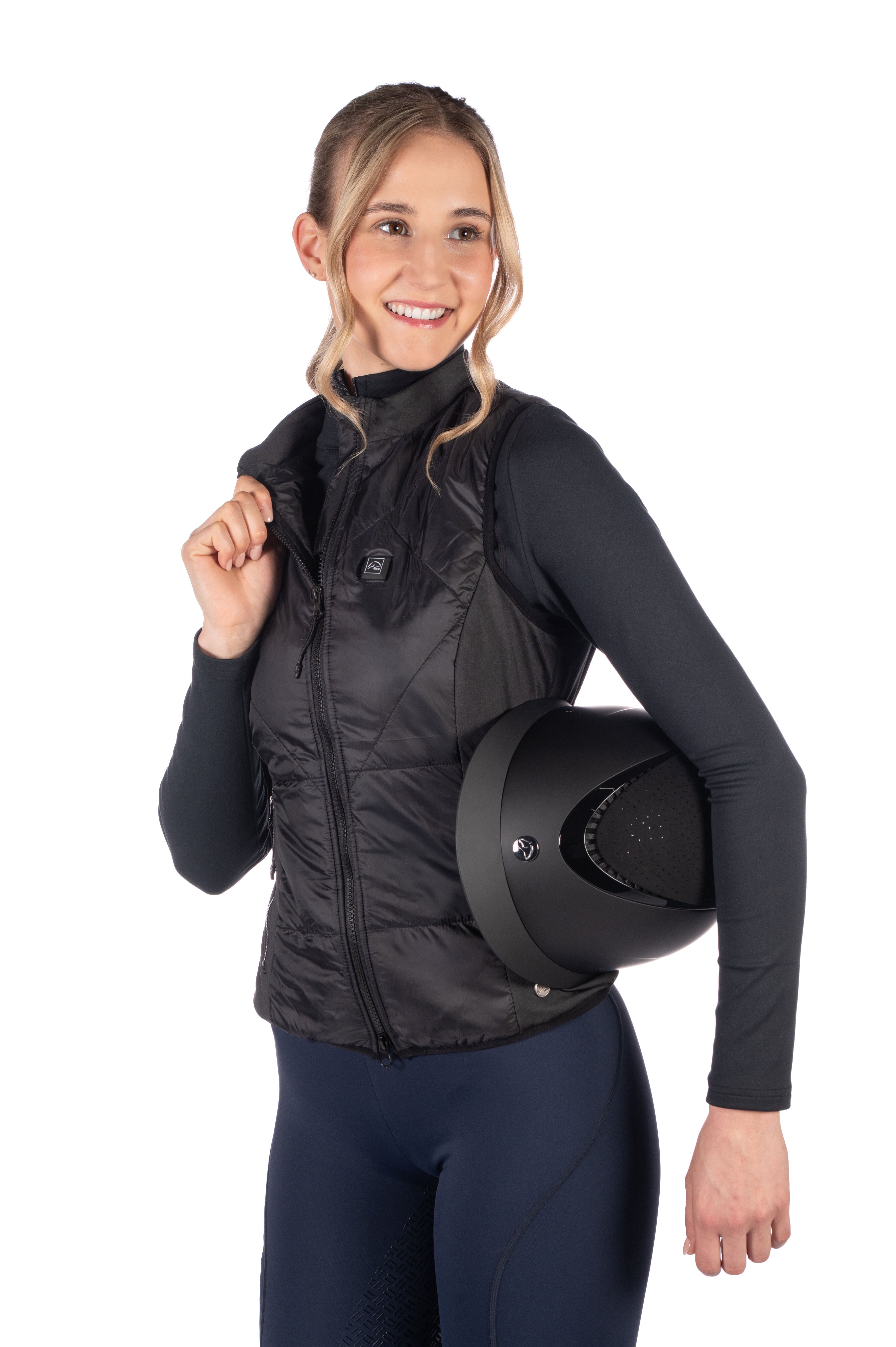 HKM Verwarmde Bodywarmer Slimline Style