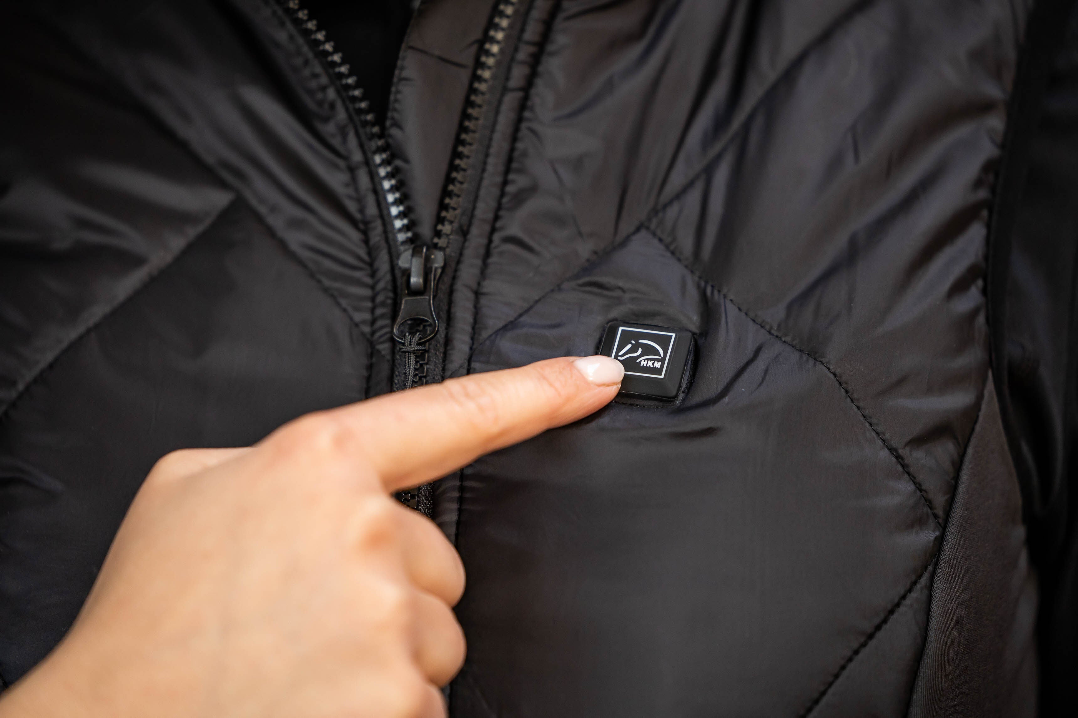 HKM Verwarmde Bodywarmer Slimline Style