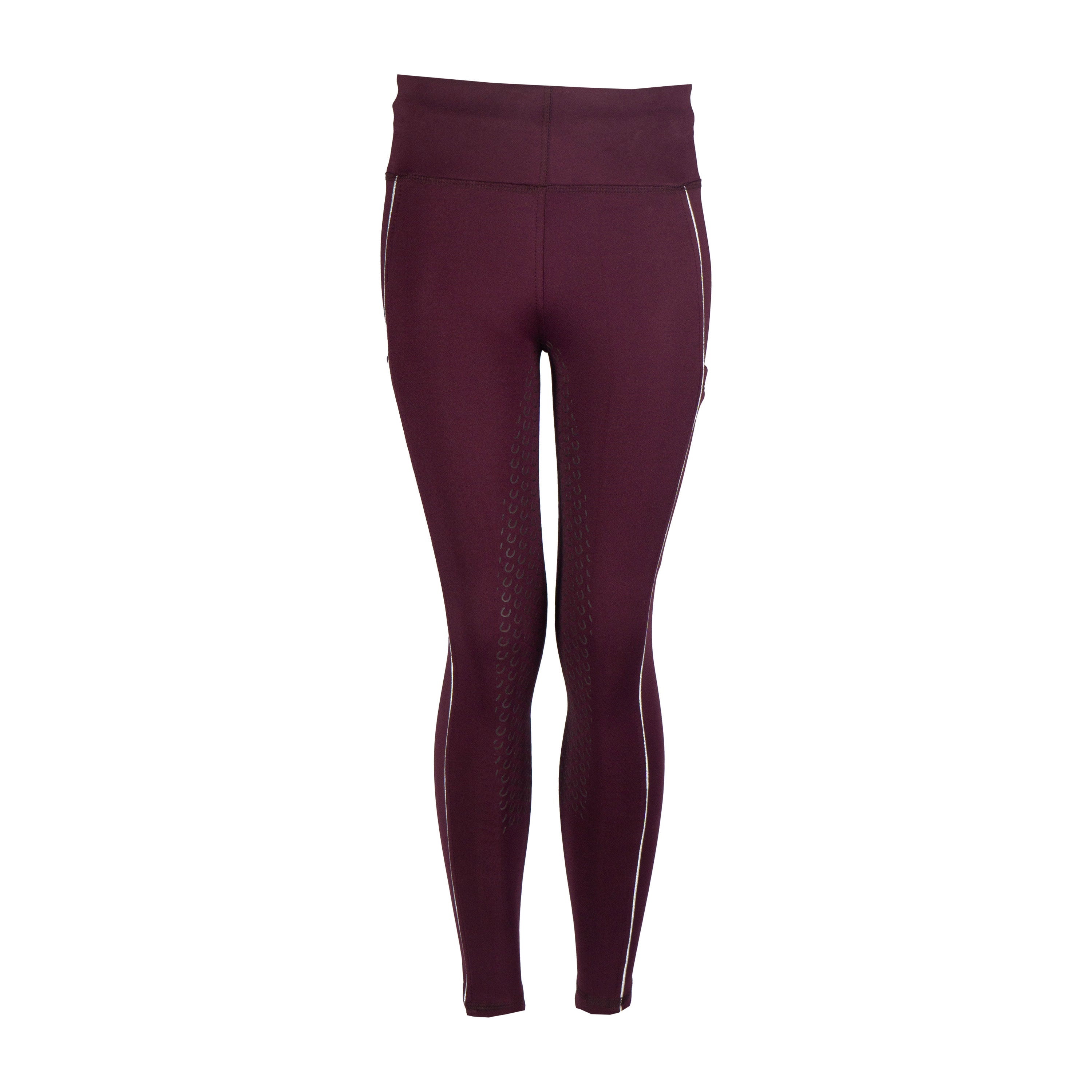 Compleet setje Red Horse bordeaux/zilver