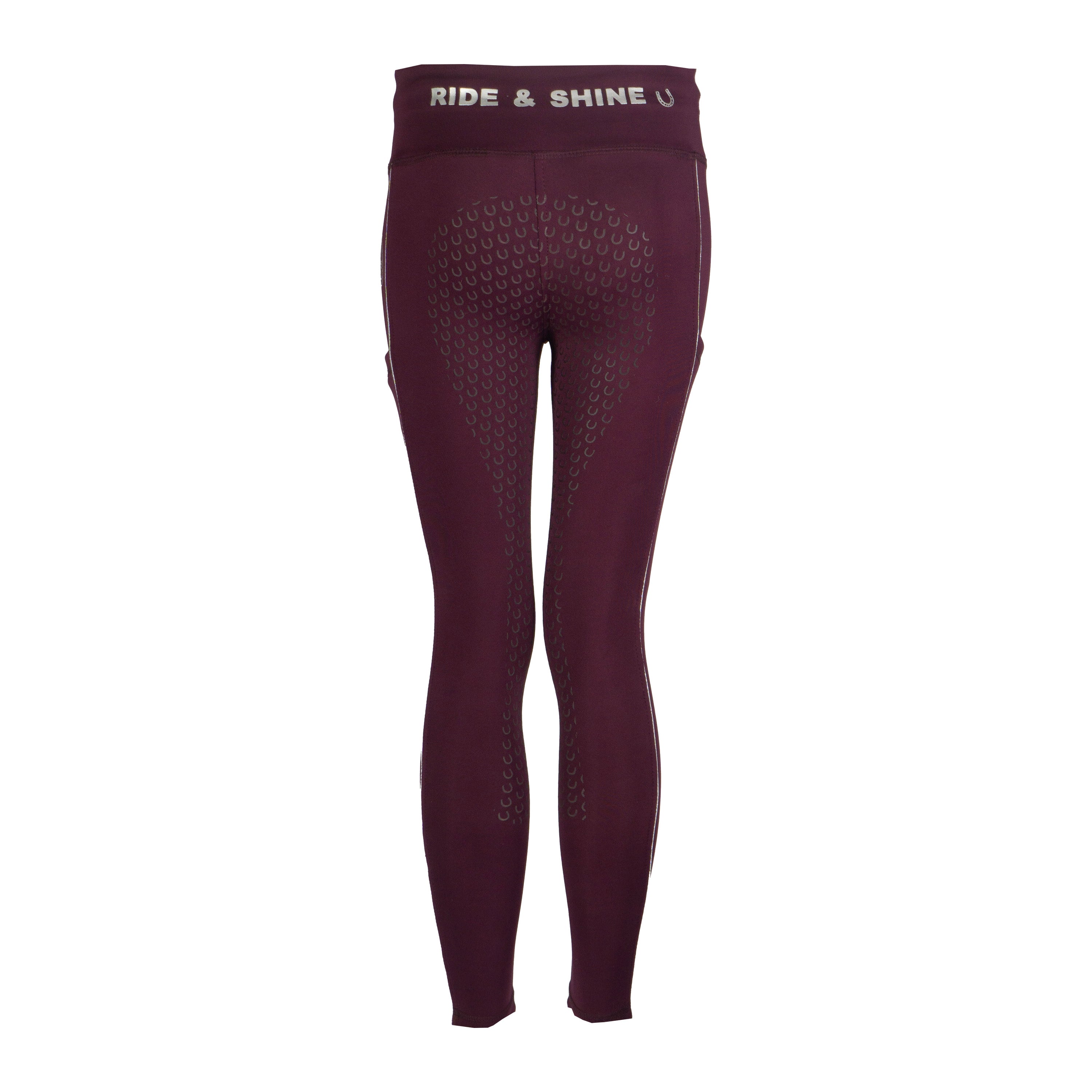 Compleet setje Red Horse bordeaux/zilver