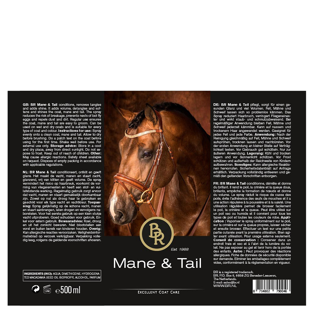 BR staart en manen lotion 500ml VE6