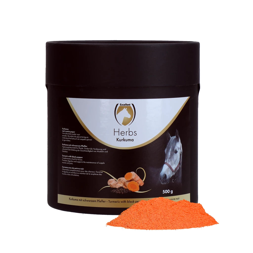 Excellence Horse Kurkuma + Zwarte Peper 500GR