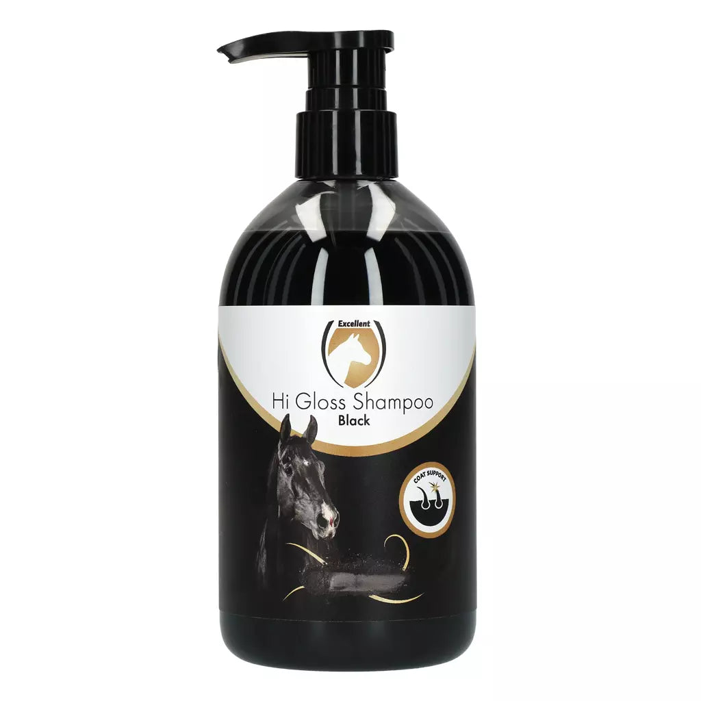 Excellent Horse Hi Gloss Shampoo Zwart