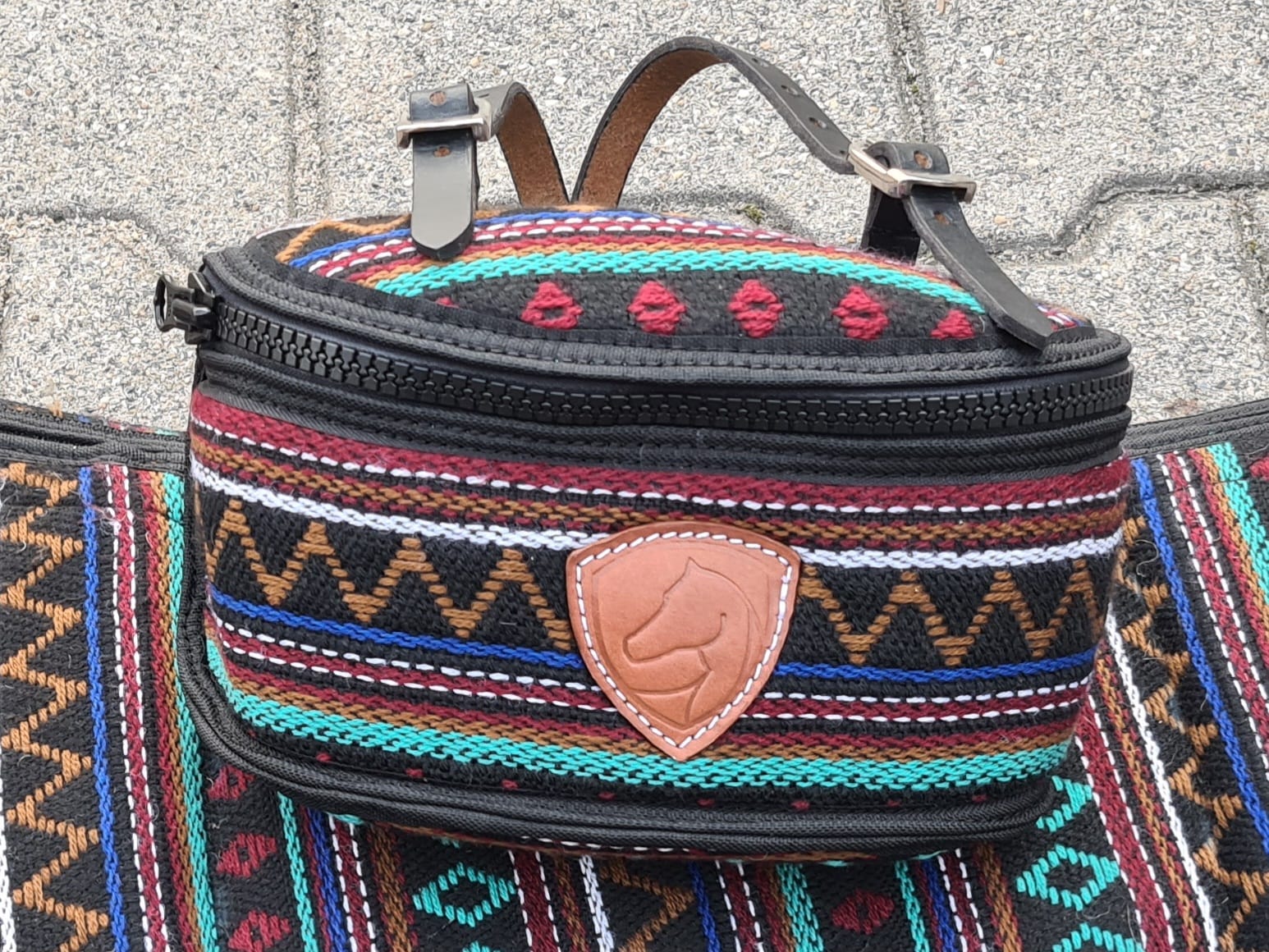 Kleine zadeltas Brightstar voor pommel of fork