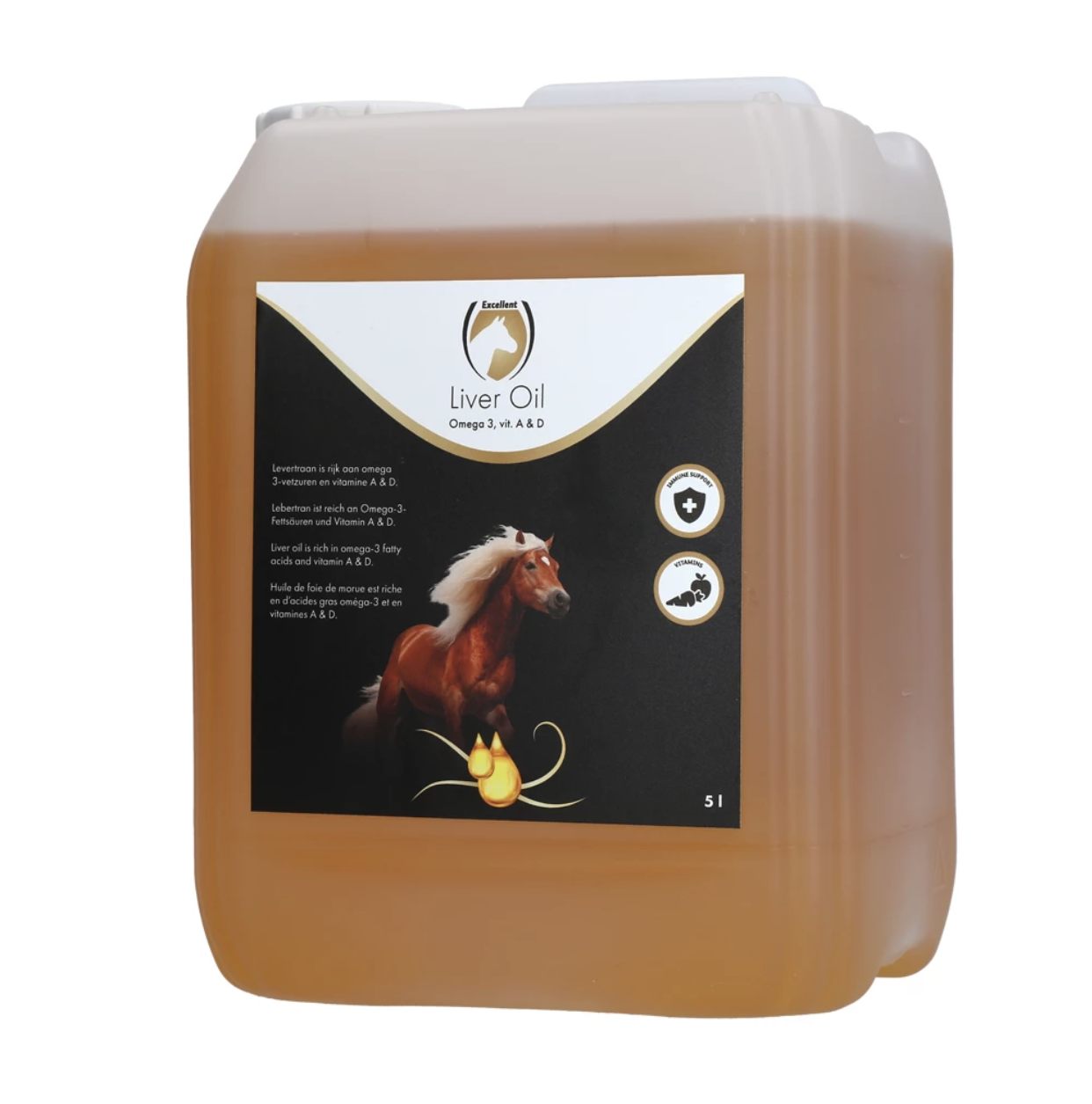 Excellent Horse Levertraan Olie