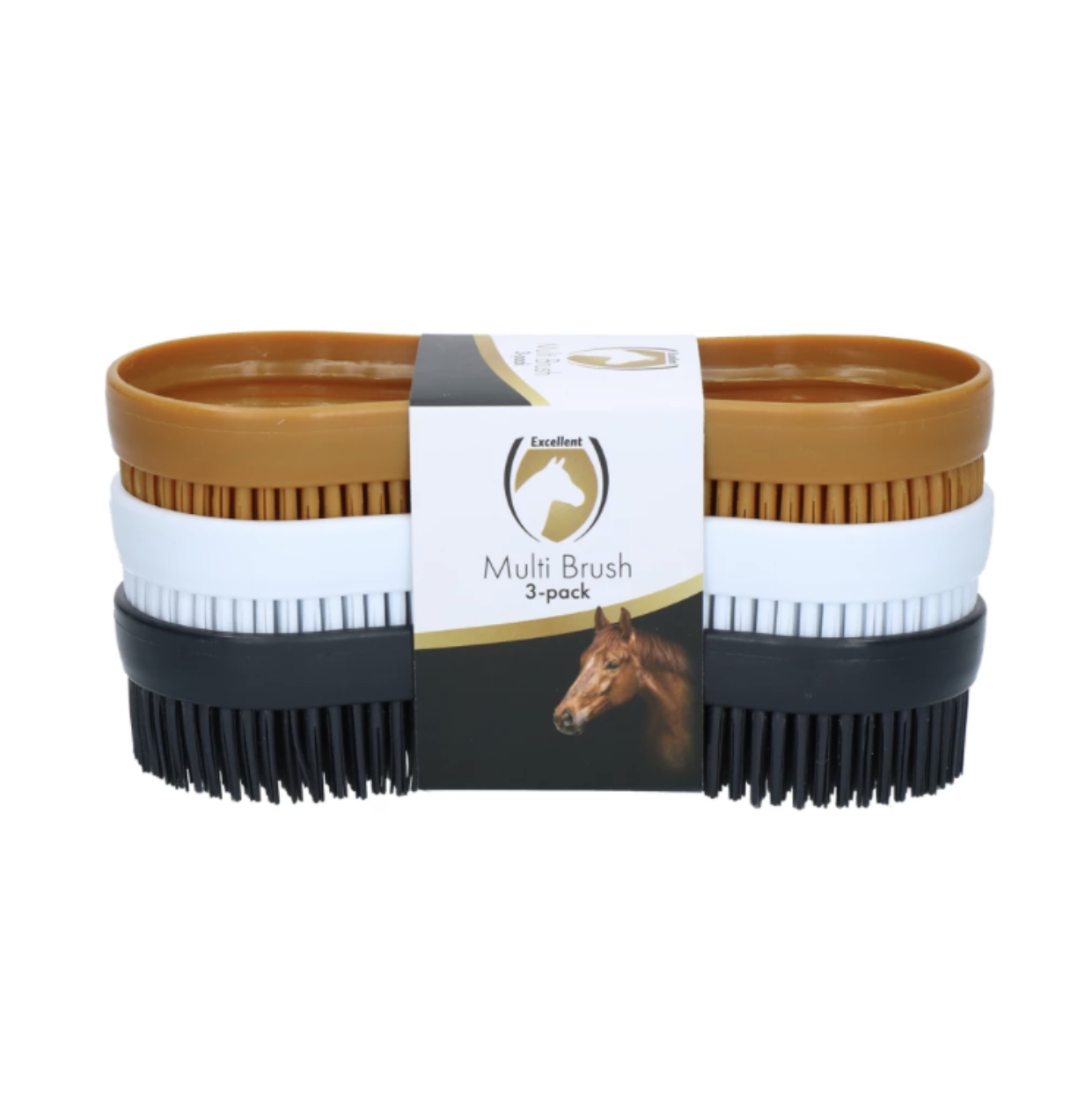 Excellent Horse Multi Brush 3-Pack