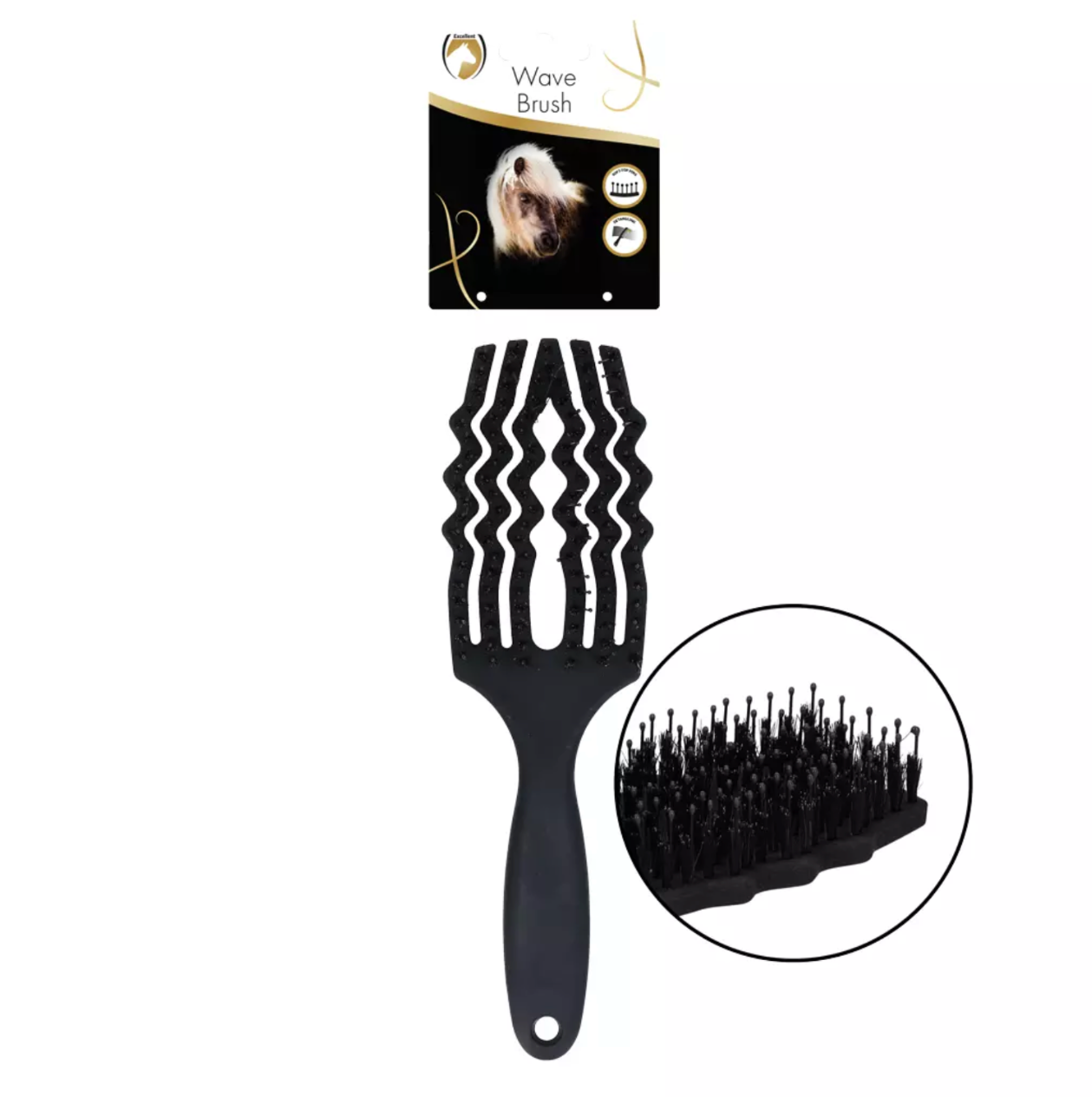 Excellent Horse Wave Brush
