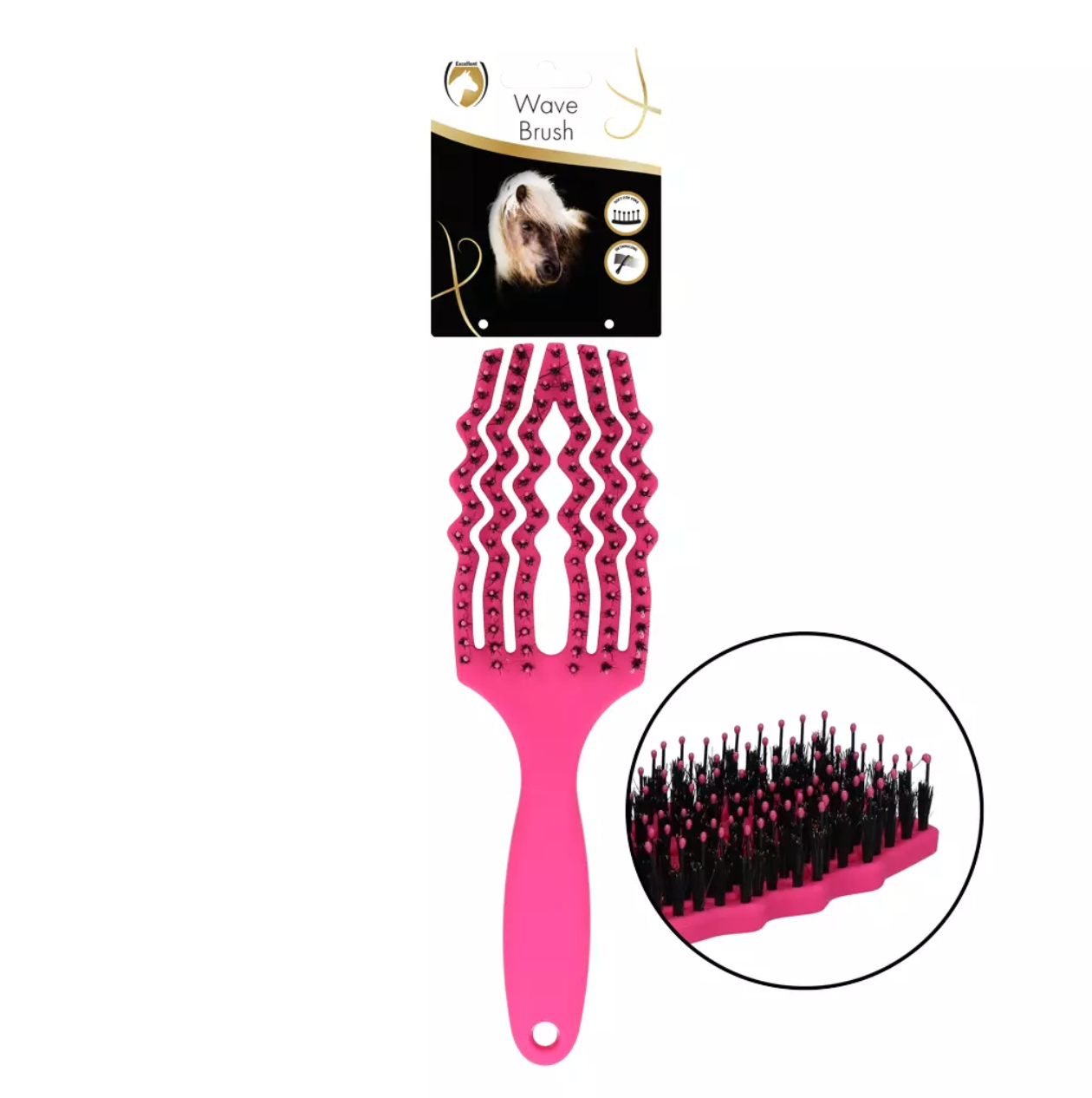 Excellent Horse Wave Brush