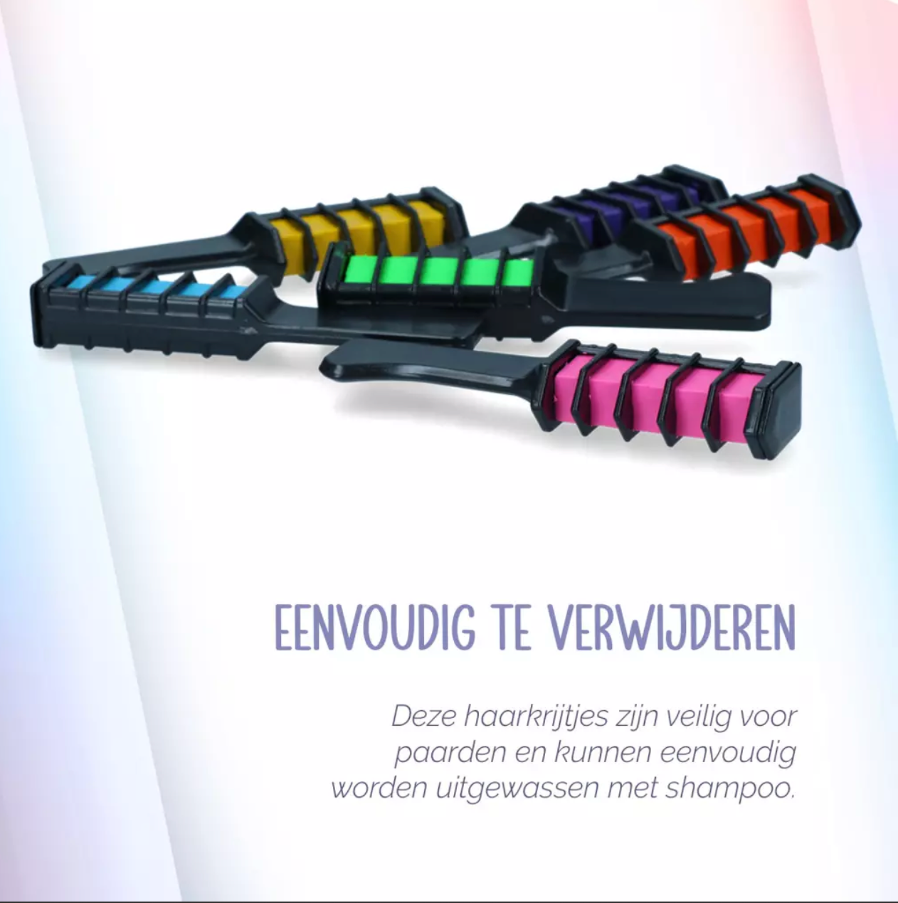 Paardenpraat Regenboog  Kleurkrijt
