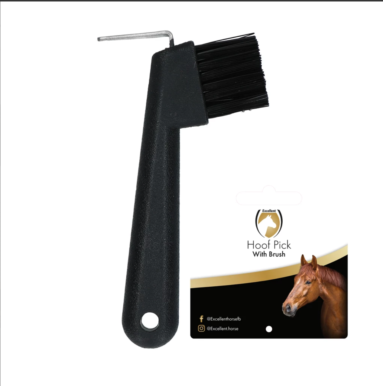 Excellent Horse Hoevenkrabber met Borstel