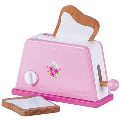 Mentari Houten Broodrooster Roze