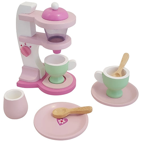 Mentari Houten Koffie set