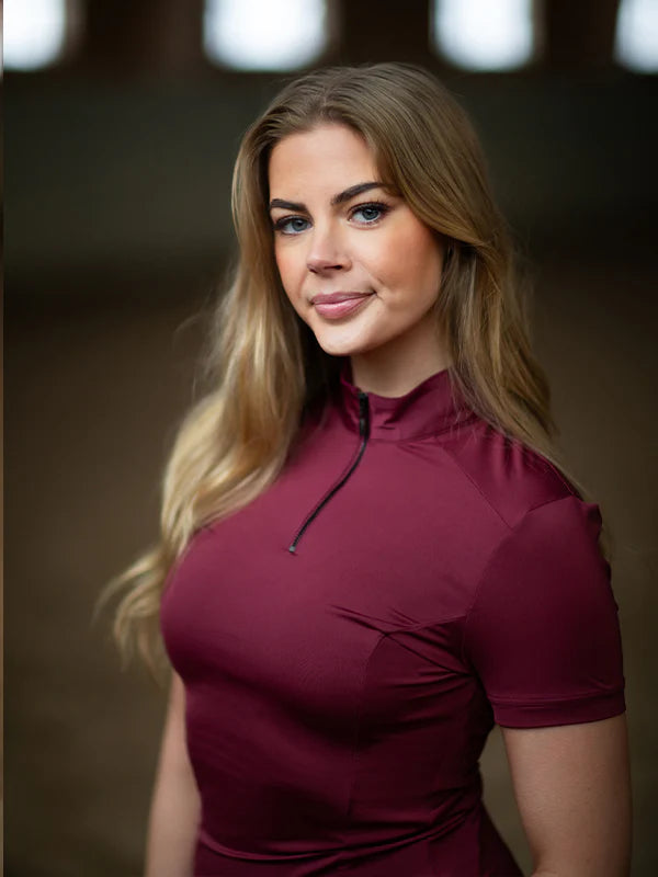 Equestrian Stockholm UV Protection Top Short Sleeve