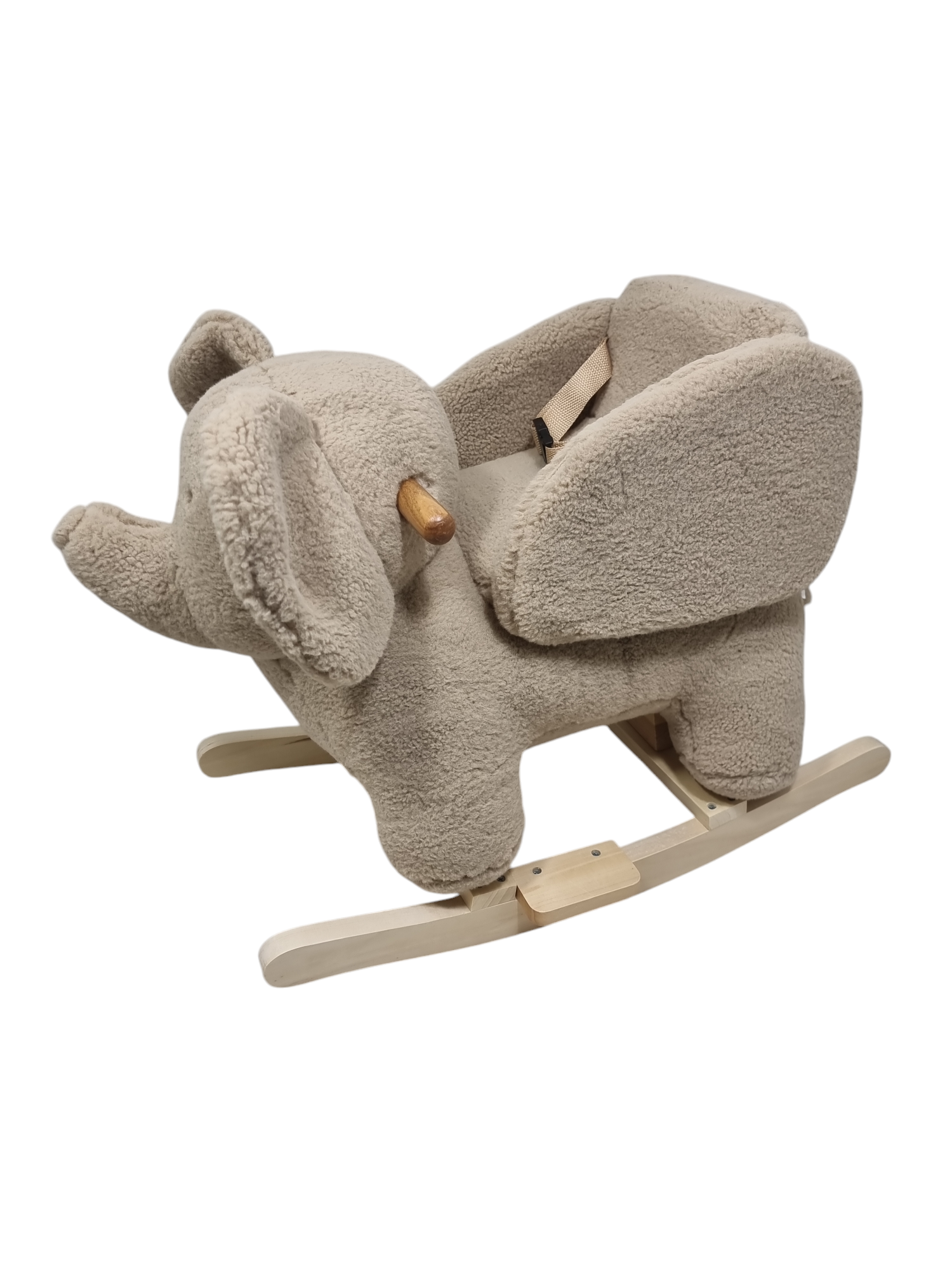 PlayWood Hobbel Olifant Teddy Taupe