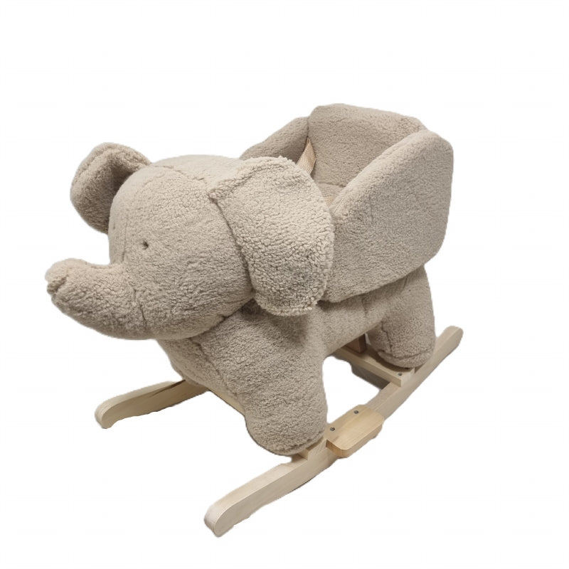 PlayWood Hobbel Olifant Teddy Taupe