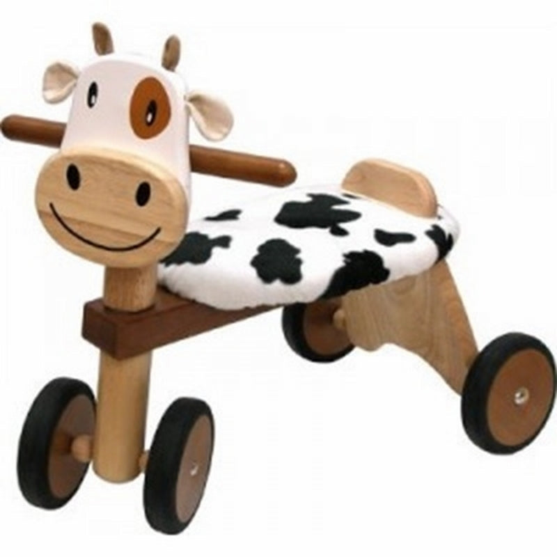 PlayWood Loopfiets Bruine Koe