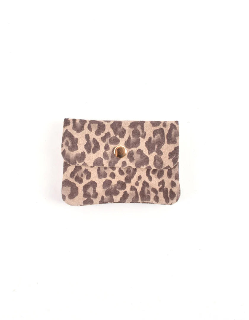 Giuliano Nubuck portemonnee Panter