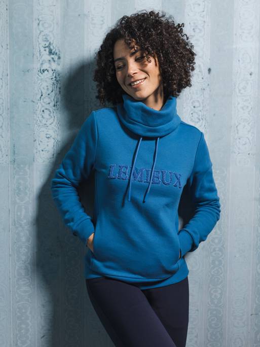 LeMieux Adele Funnel Neck Sweat Pacific