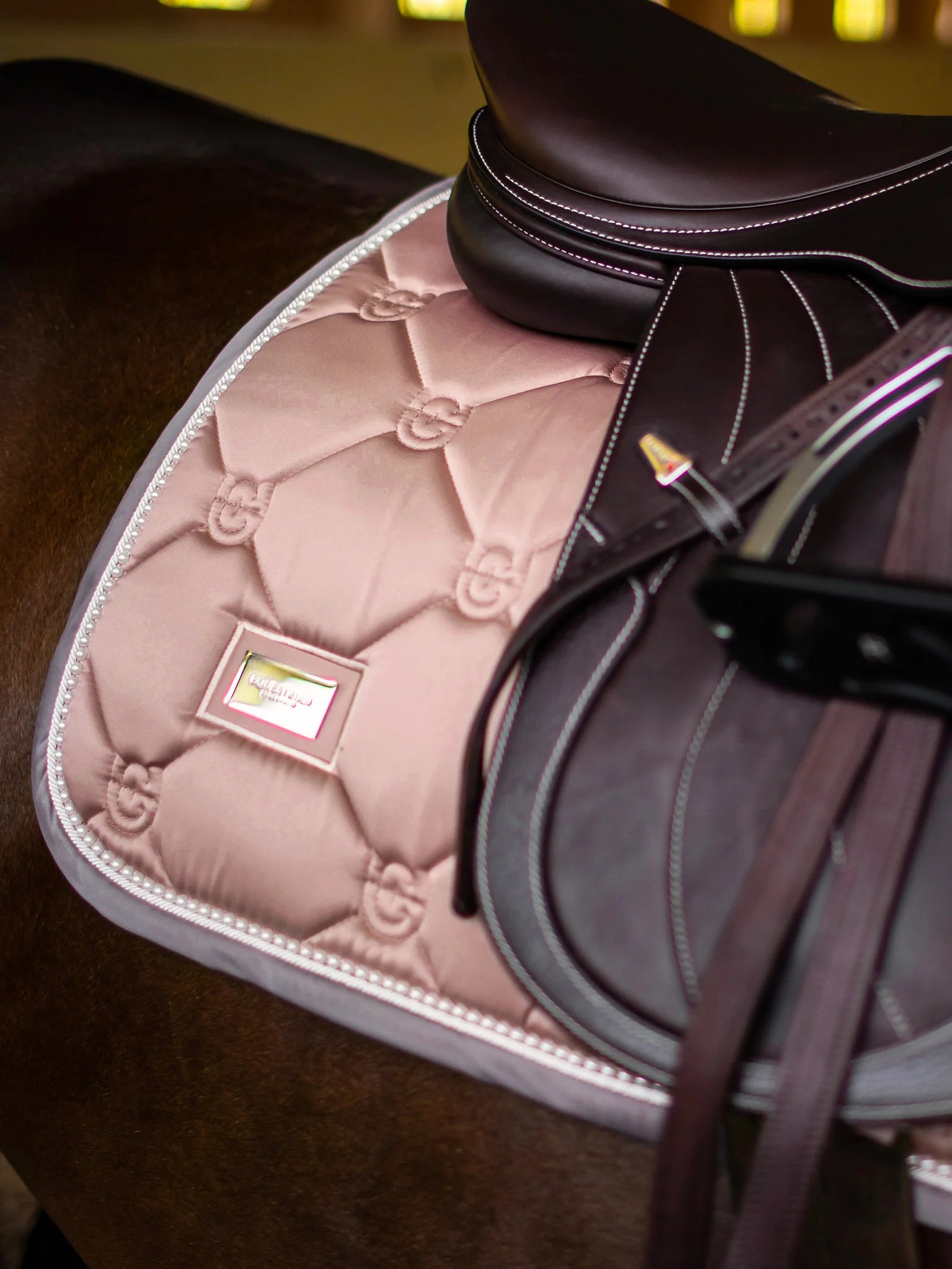 Equestrian Stockholm Spring dekje Pink Pearl